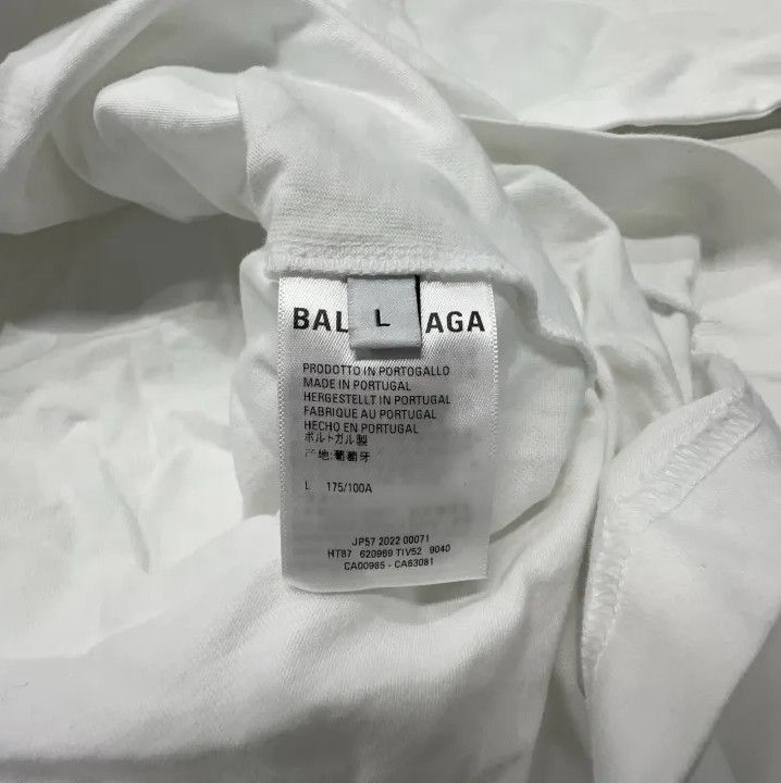 Balenciaga Balenciaga Political Campaign White Short Sleeve T-Shirt Size US L / EU 52-54 / 3 - 4 Thumbnail