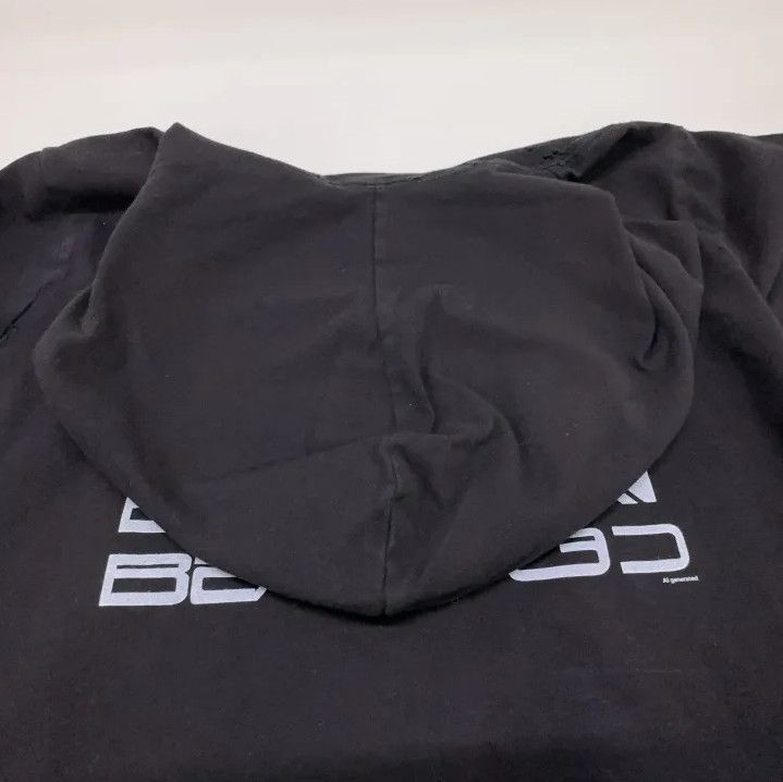 Balenciaga Balenciaga Black Logo Hoodie for Men Size US M / EU 48-50 / 2 - 8 Thumbnail