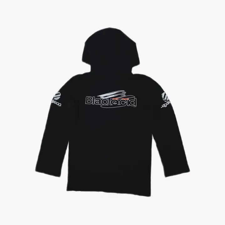 Balenciaga Balenciaga Black Logo Hoodie for Men Size US M / EU 48-50 / 2 - 3 Thumbnail