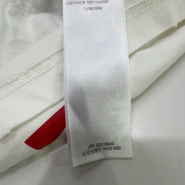 Balenciaga Balenciaga White Long Sleeve Graphic T-Shirt Size US M / EU 48-50 / 2 - 5 Thumbnail