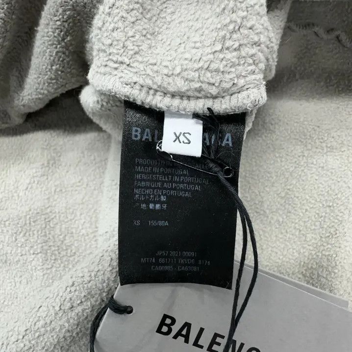 Balenciaga Balenciaga Logo Hooded Sweatshirt for Men Size US XS / EU 42 / 0 - 6 Thumbnail