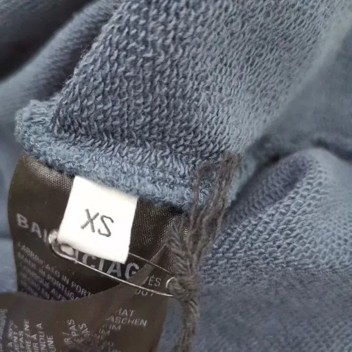 Balenciaga Balenciaga SS23 Logo Printed Long Sleeve Hoodie Size US XS / EU 42 / 0 - 5 Thumbnail