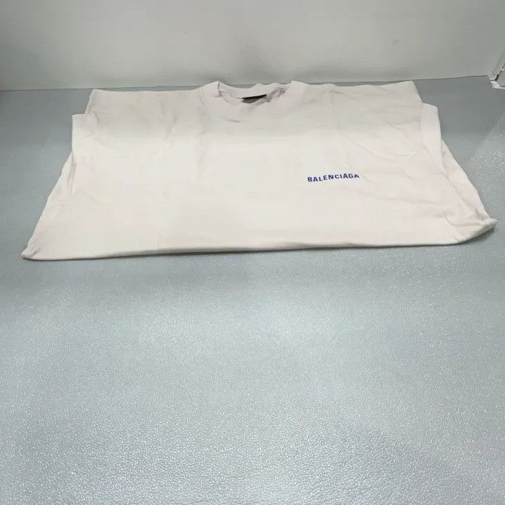 Balenciaga Balenciaga Logo Print Short Sleeve T-Shirt Size US S / EU 44-46 / 1 - 6 Thumbnail
