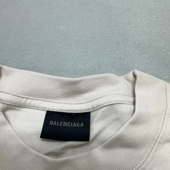 Balenciaga Balenciaga Logo Print Short Sleeve T-Shirt Size US S / EU 44-46 / 1 - 5 Thumbnail