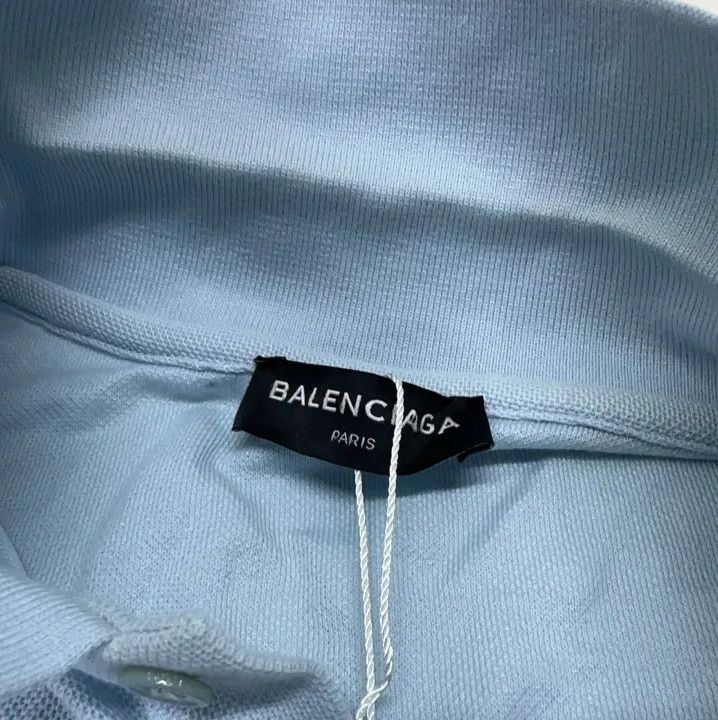 Balenciaga Balenciaga Casual Solid Color Polo Shirt Size US S / EU 44-46 / 1 - 6 Thumbnail