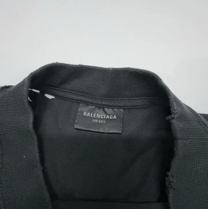 Balenciaga Balenciaga Black Crown Print Short Sleeve Tee Size US S / EU 44-46 / 1 - 4 Thumbnail