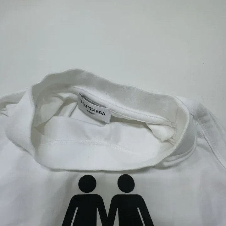 Balenciaga Balenciaga White Sleeveless Logo Muscle T-Shirt Size US XXS / EU 40 - 8 Thumbnail