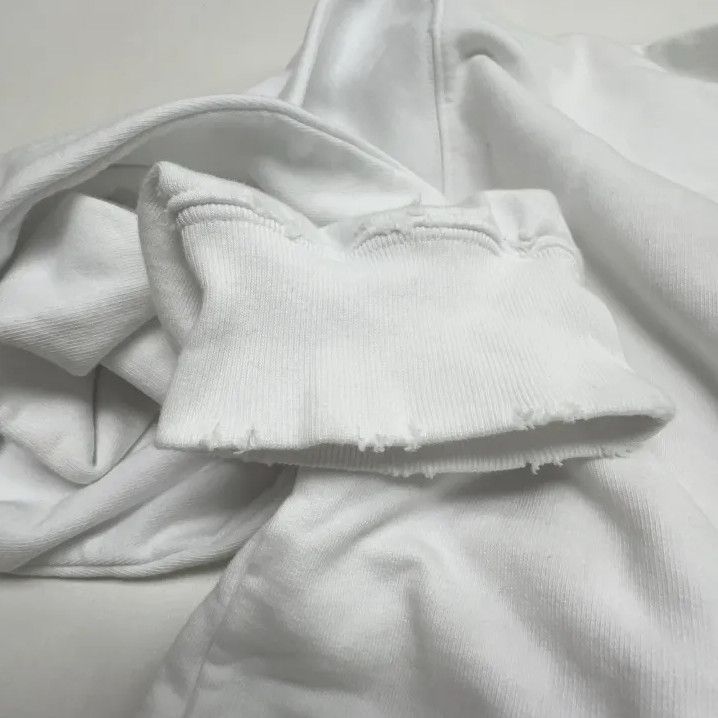 Balenciaga Balenciaga Hand Drawn Logo White Hoodie Size US S / EU 44-46 / 1 - 14 Thumbnail