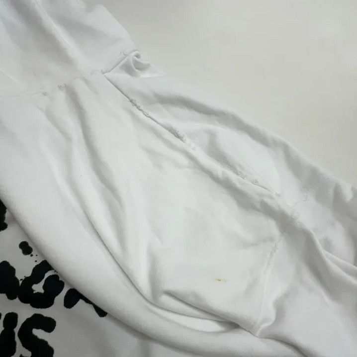 Balenciaga Balenciaga Hand Drawn Logo White Hoodie Size US S / EU 44-46 / 1 - 12 Thumbnail