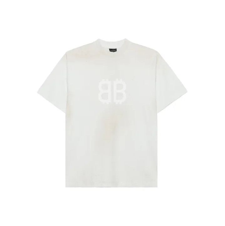 Balenciaga Balenciaga SS23 Logo Print Short Sleeve T-Shirt Size US L / EU 52-54 / 3 - 2 Thumbnail