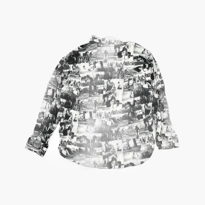 Balenciaga Balenciaga Graphic Casual Long Sleeve Shirt Size US XS / EU 42 / 0 - 3 Thumbnail