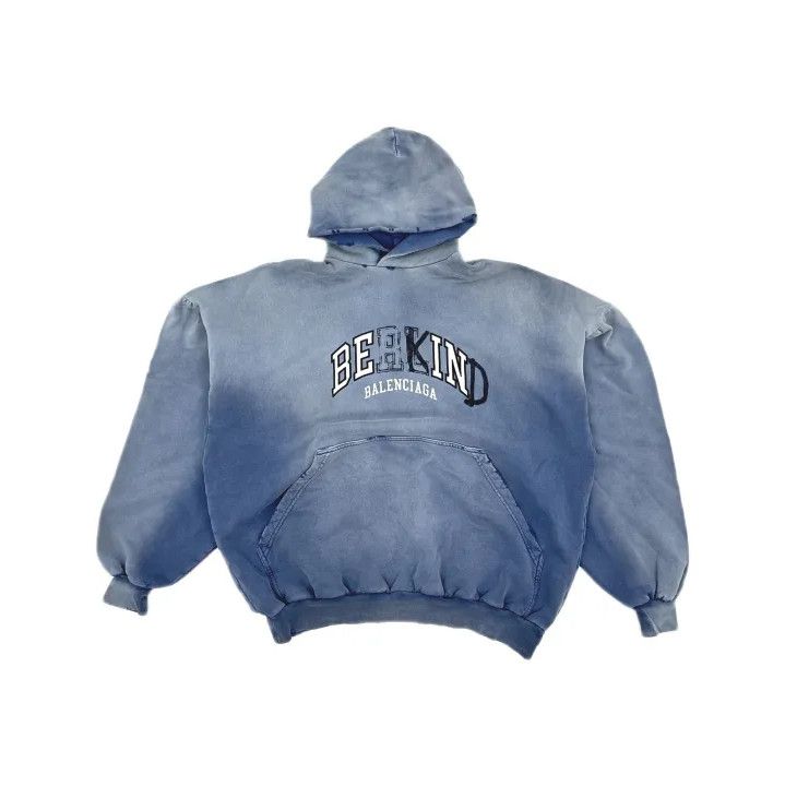 Balenciaga Balenciaga Gradient Logo Hoodie for Men Size US M / EU 48-50 / 2 - 2 Thumbnail