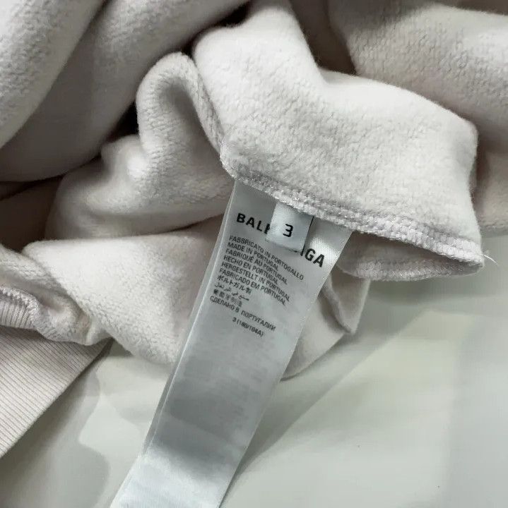 Balenciaga Balenciaga Hoodie with Strikethrough Logo Size US M / EU 48-50 / 2 - 4 Thumbnail