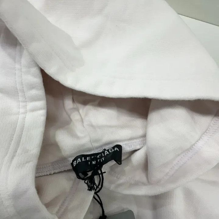 Balenciaga Balenciaga Hoodie with Strikethrough Logo Size US M / EU 48-50 / 2 - 7 Thumbnail