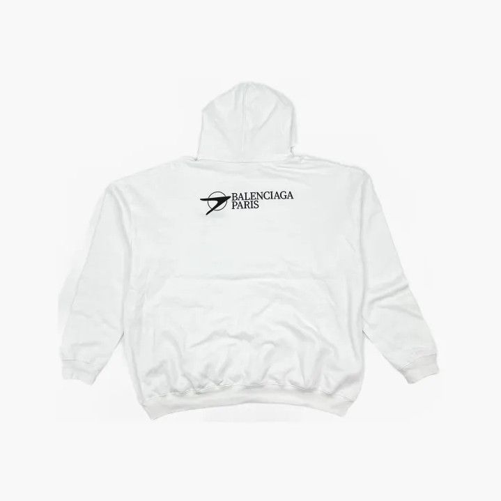 Balenciaga Balenciaga Embroidered Logo Casual Hoodie Size US S / EU 44-46 / 1 - 3 Thumbnail