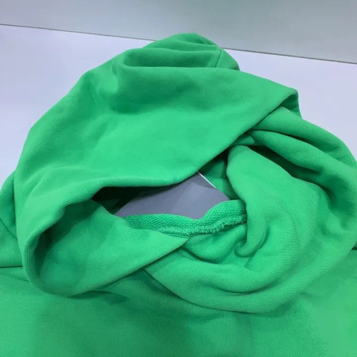 Balenciaga Balenciaga Logo Print Hooded Sweatshirt in Green Size US L / EU 52-54 / 3 - 9 Thumbnail