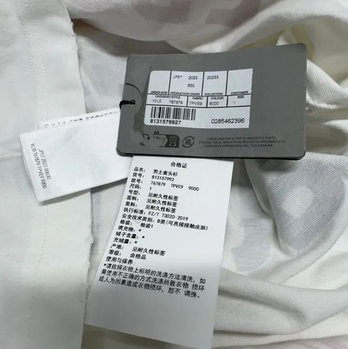 Balenciaga Balenciaga White Long Sleeve Graphic T-Shirt Size US M / EU 48-50 / 2 - 6 Thumbnail