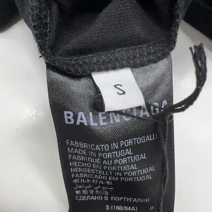 Balenciaga Balenciaga Logo Long Sleeve Tee Shirt Size US S / EU 44-46 / 1 - 4 Thumbnail