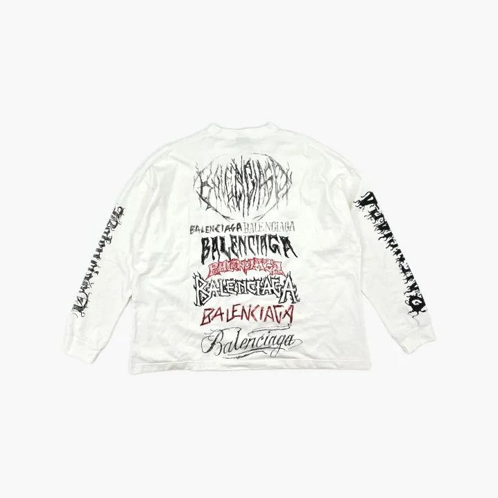 Balenciaga Balenciaga New Year Series Long Sleeve T-Shirt Size US M / EU 48-50 / 2 - 3 Thumbnail