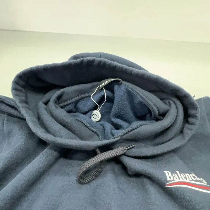 Balenciaga Balenciaga 18SS Logo Hooded Sweatshirt Size US XS / EU 42 / 0 - 8 Thumbnail