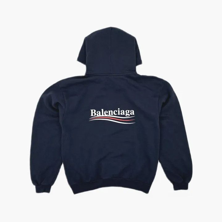 Balenciaga Balenciaga 18SS Logo Hooded Sweatshirt Size US XS / EU 42 / 0 - 3 Thumbnail