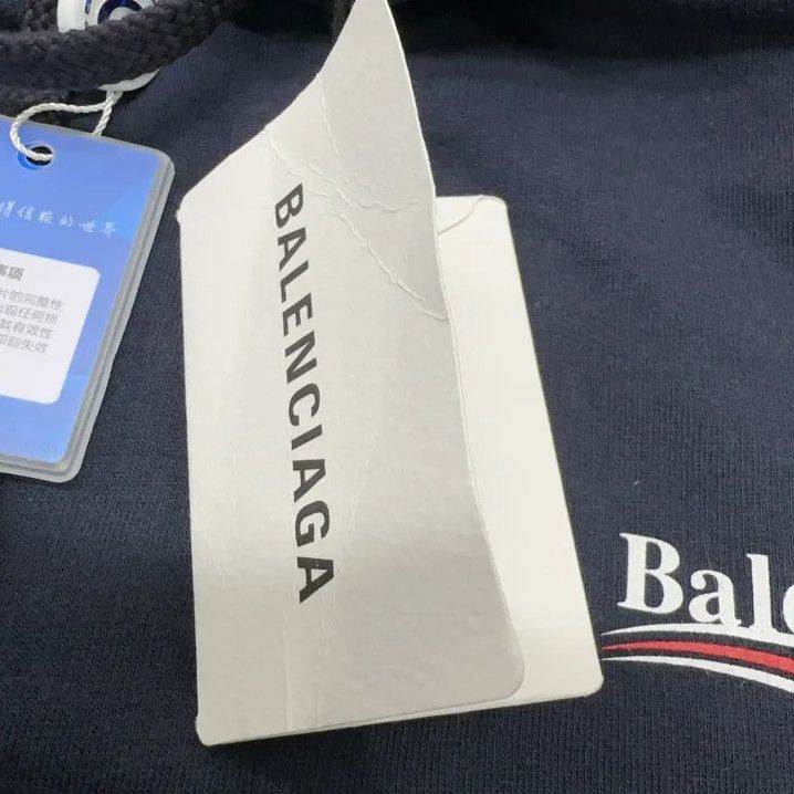 Balenciaga Balenciaga 18SS Logo Hooded Sweatshirt Size US XS / EU 42 / 0 - 5 Thumbnail