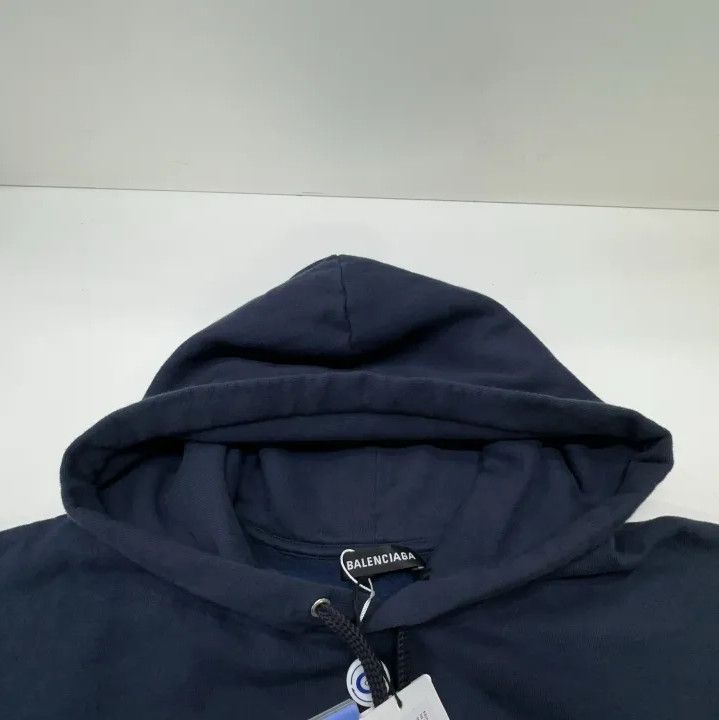 Balenciaga Balenciaga 18SS Logo Hooded Sweatshirt Size US XS / EU 42 / 0 - 9 Thumbnail