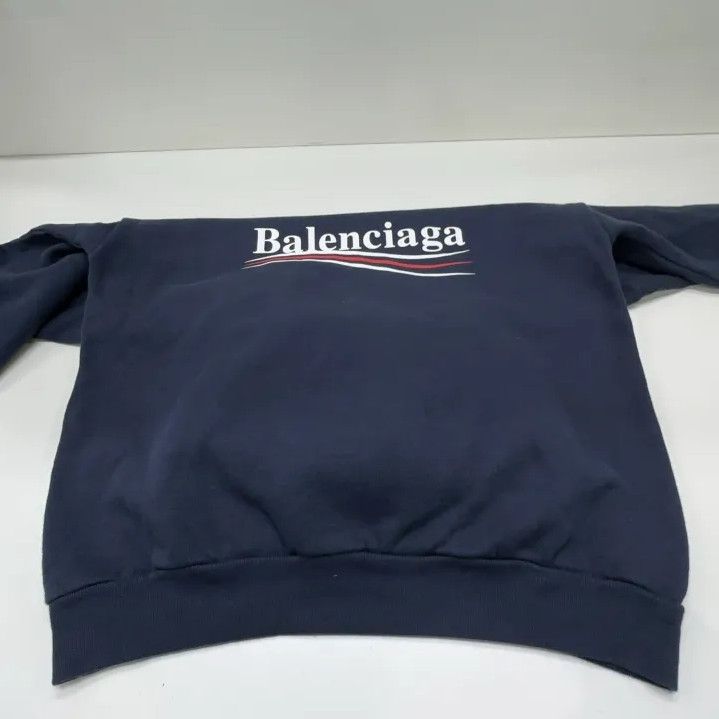 Balenciaga Balenciaga 18SS Logo Hooded Sweatshirt Size US XS / EU 42 / 0 - 15 Thumbnail