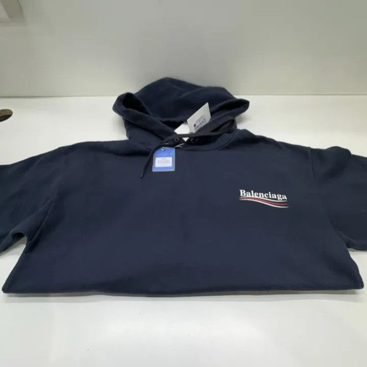 Balenciaga Balenciaga 18SS Logo Hooded Sweatshirt Size US XS / EU 42 / 0 - 10 Thumbnail