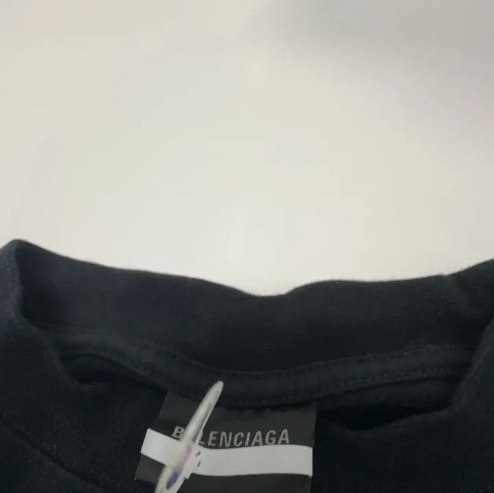 Balenciaga Balenciaga SS23 Logo Print Black Short Sleeve T-Shirt Size US M / EU 48-50 / 2 - 7 Thumbnail
