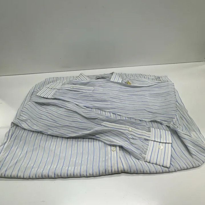 Balenciaga Balenciaga Casual Long Sleeve Shirt Size US S / EU 44-46 / 1 - 7 Thumbnail