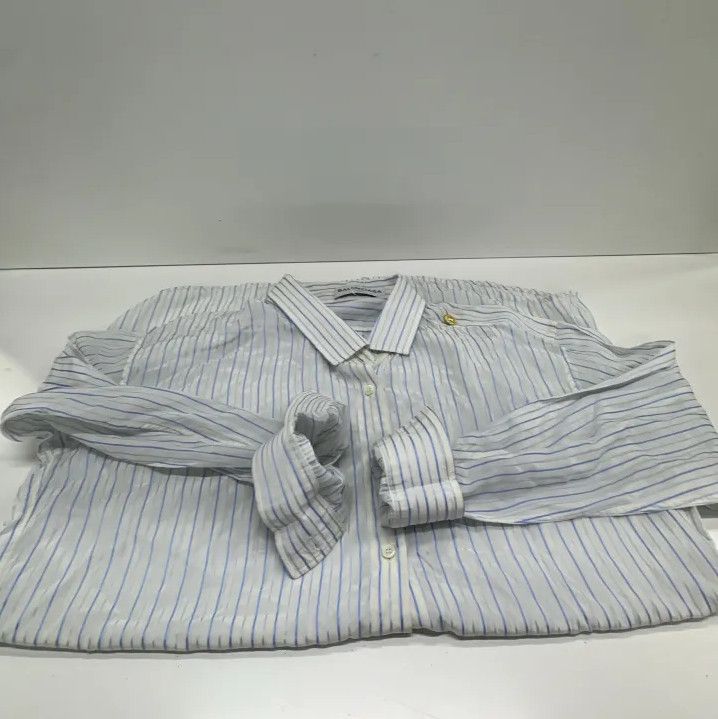 Balenciaga Balenciaga Casual Long Sleeve Shirt Size US S / EU 44-46 / 1 - 8 Thumbnail