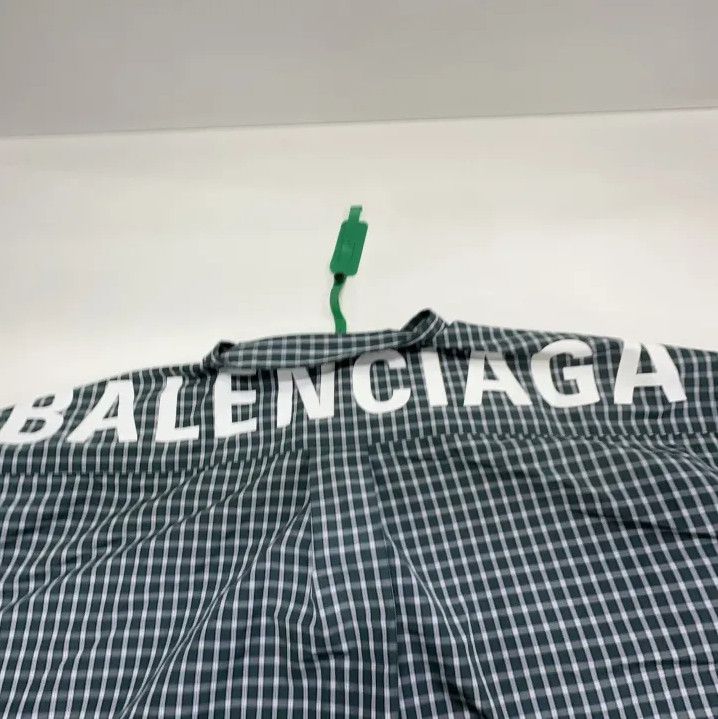 Balenciaga Balenciaga Casual Checkered Long Sleeve Shirt Size US XXS / EU 40 - 6 Thumbnail