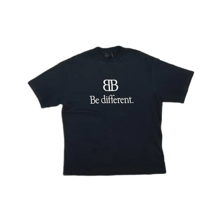 Balenciaga Balenciaga Be Different Black Short Sleeve T-Shirt Size US XS / EU 42 / 0 - 2 Thumbnail