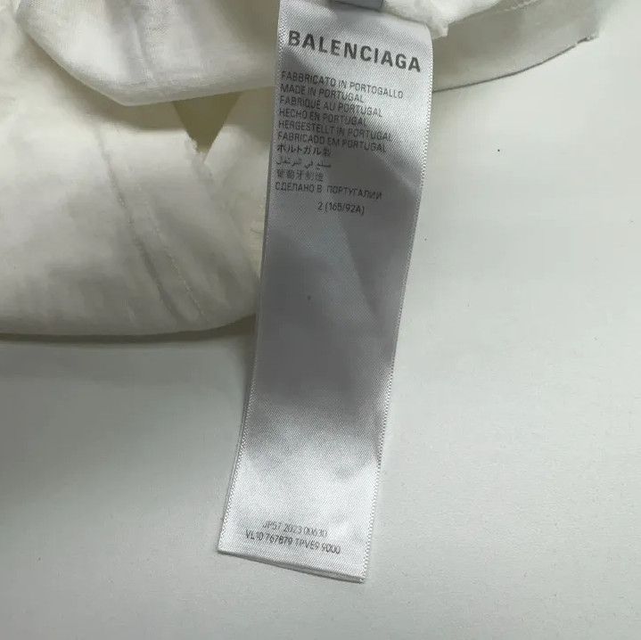 Balenciaga Balenciaga FW23 Logo Print Long Sleeve T-shirt Size US M / EU 48-50 / 2 - 3 Thumbnail