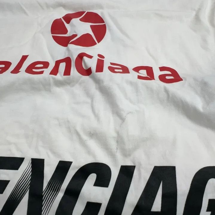 Balenciaga Balenciaga FW23 Logo Print Long Sleeve T-shirt Size US M / EU 48-50 / 2 - 6 Thumbnail