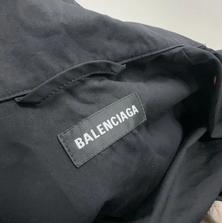 Balenciaga Balenciaga Black High Neck Jacket for Men Size US M / EU 48-50 / 2 - 6 Thumbnail