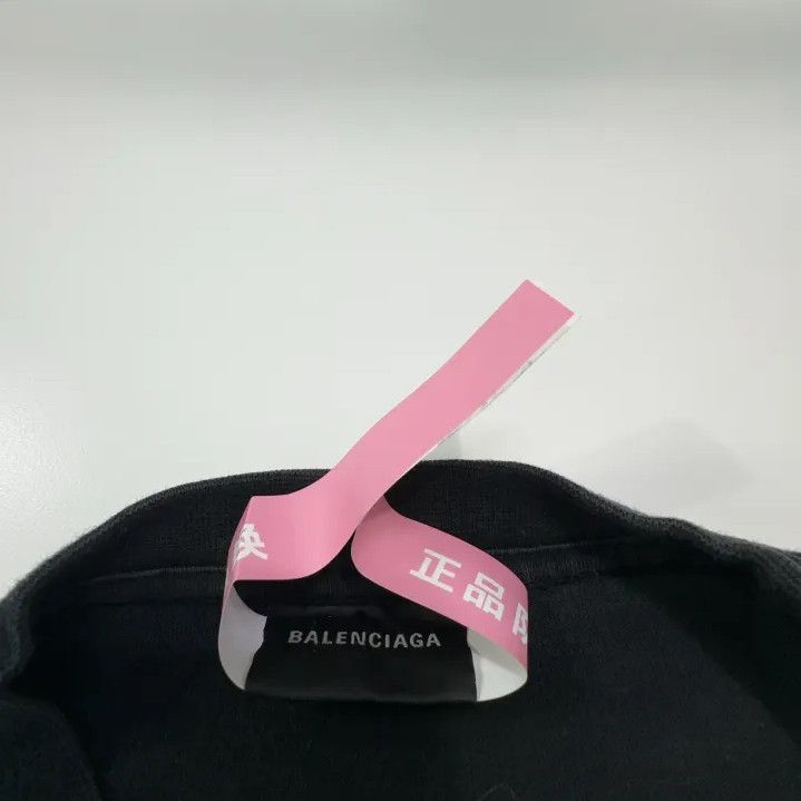 Balenciaga Balenciaga Black Short Sleeve T-Shirt with Logo Size US XS / EU 42 / 0 - 4 Thumbnail