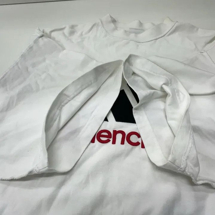 Balenciaga Balenciaga x adidas Logo Embroidered Short Sleeve T-Shirt Size US M / EU 48-50 / 2 - 14 Thumbnail