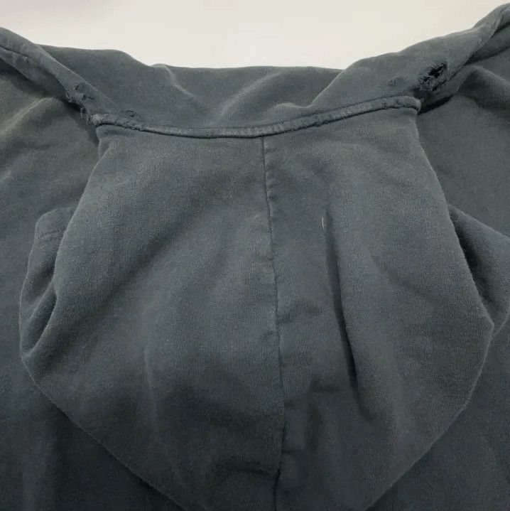Balenciaga Balenciaga Black Logo Print Hooded Sweatshirt Size US XS / EU 42 / 0 - 7 Thumbnail
