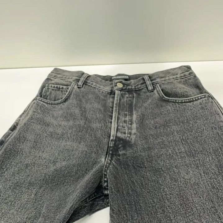 Balenciaga Balenciaga SS23 Black Straight-Leg Jeans Size US 30 / EU 46 - 8 Thumbnail