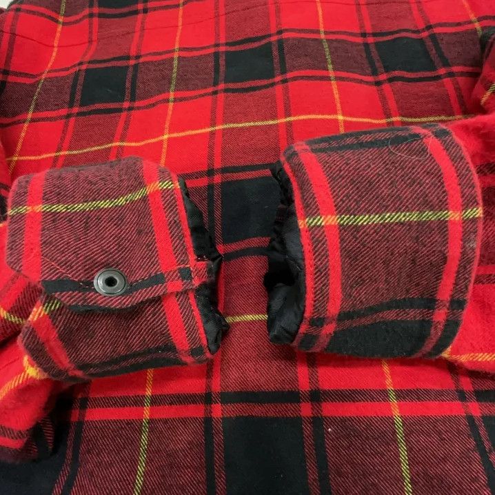 Balenciaga Balenciaga Red Plaid Cotton Jacket Size US S / EU 44-46 / 1 - 7 Thumbnail