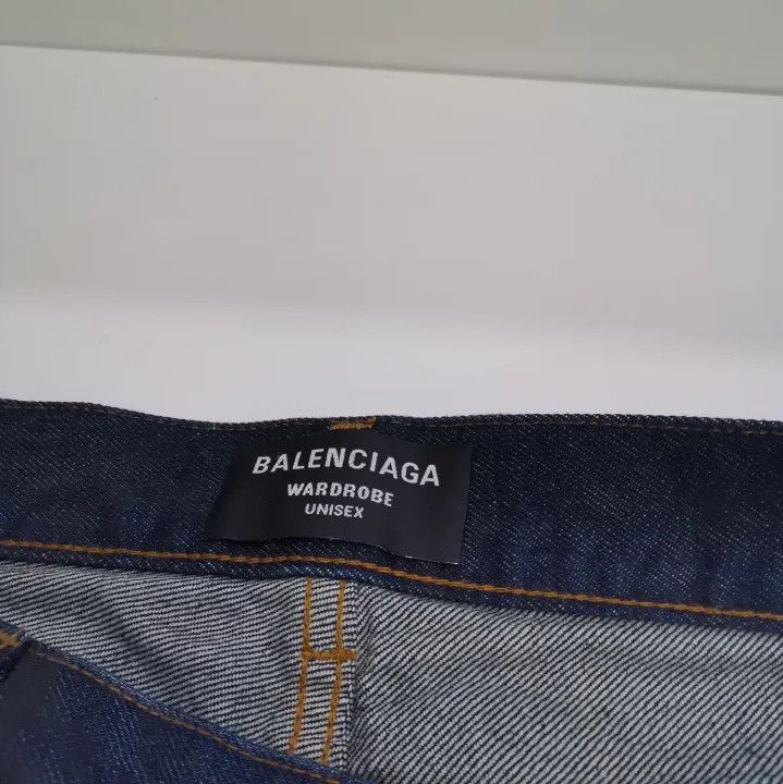 Balenciaga Balenciaga SS22 Casual Wash Denim Jeans Size US 30 / EU 46 - 2 Thumbnail