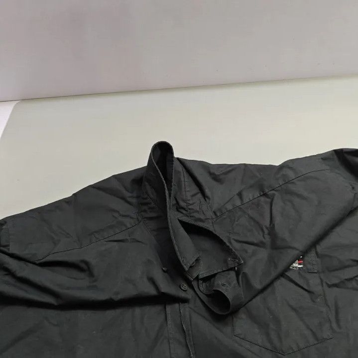 Balenciaga Balenciaga Black Long Sleeve Button Shirt for Men Size US M / EU 48-50 / 2 - 12 Thumbnail