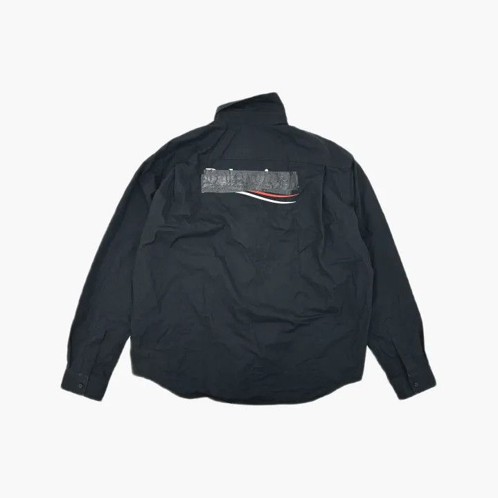 Balenciaga Balenciaga Black Long Sleeve Button Shirt for Men Size US M / EU 48-50 / 2 - 3 Thumbnail