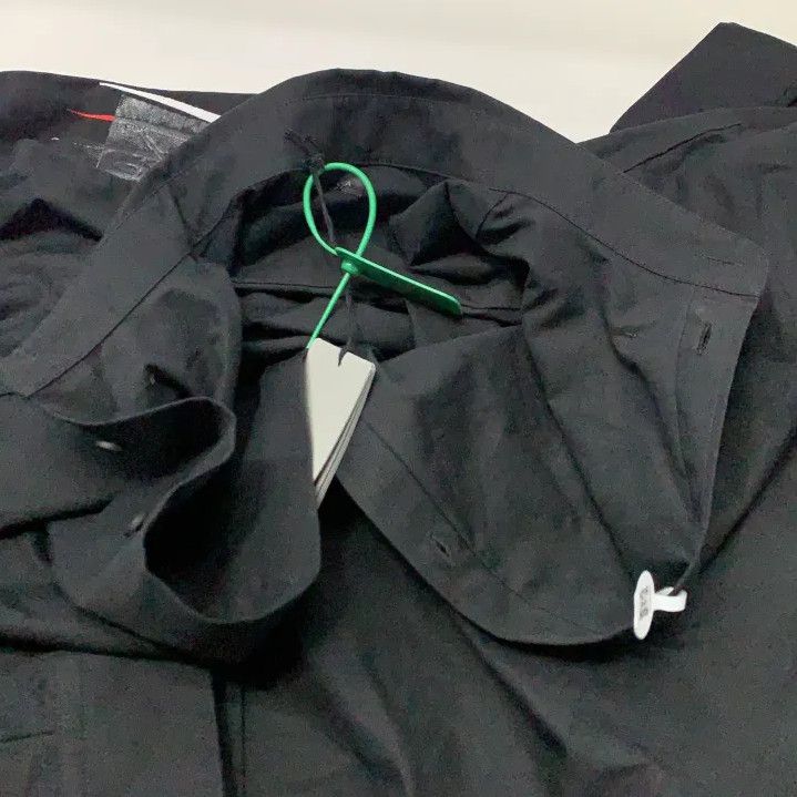 Balenciaga Balenciaga Black Button-Up Long Sleeve Shirt Size US M / EU 48-50 / 2 - 5 Thumbnail