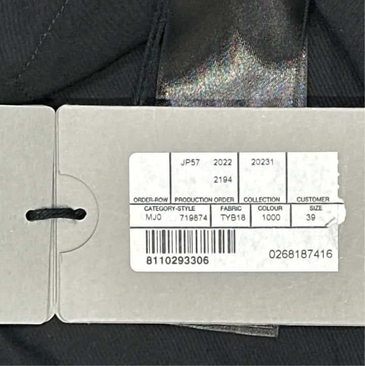 Balenciaga Balenciaga Black Long Sleeve Button-Up Shirt Size US M / EU 48-50 / 2 - 4 Thumbnail