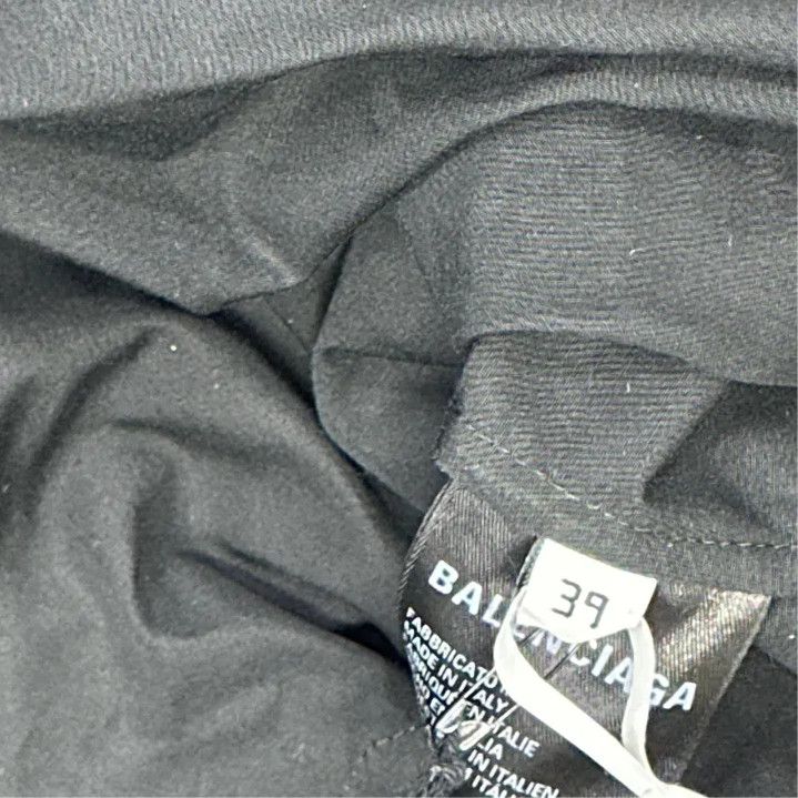 Balenciaga Balenciaga Black Long Sleeve Button-Up Shirt Size US M / EU 48-50 / 2 - 3 Thumbnail