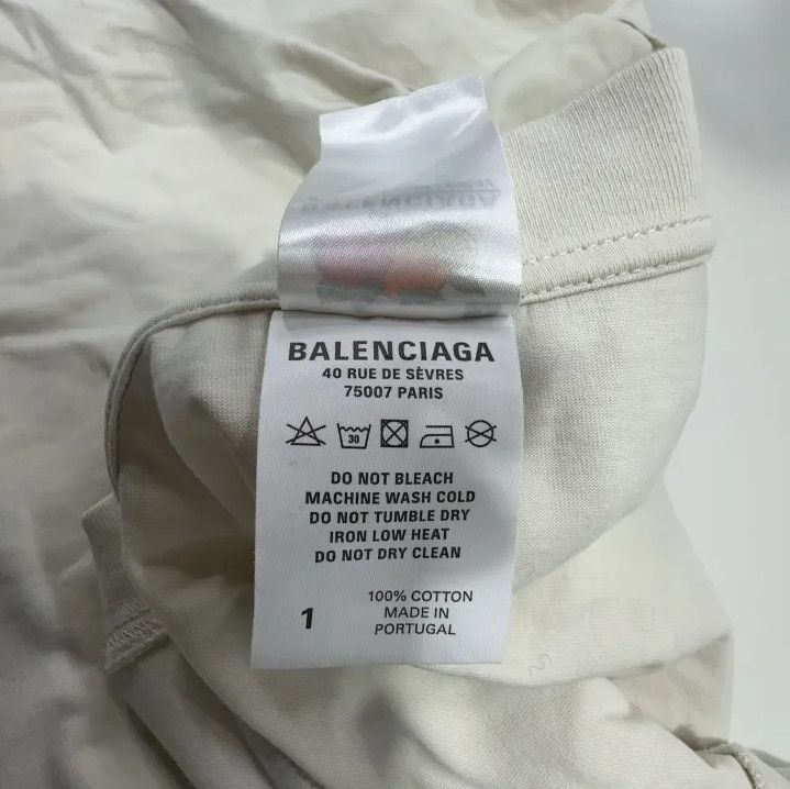 Balenciaga Balenciaga Logo Print Casual T-Shirt for Men Size US M / EU 48-50 / 2 - 7 Thumbnail