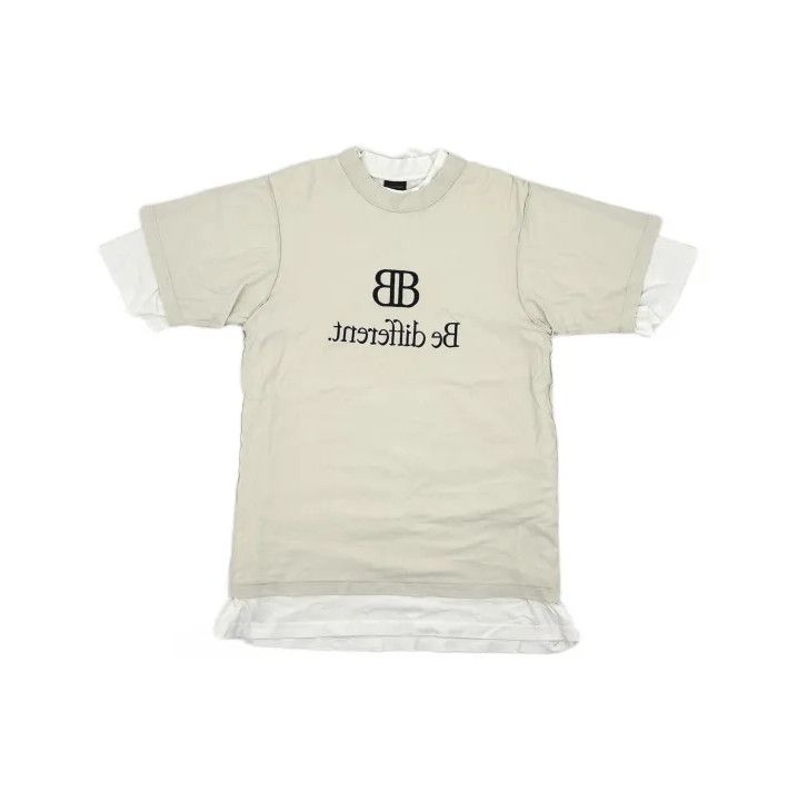 Balenciaga Balenciaga Logo Print Casual T-Shirt for Men Size US M / EU 48-50 / 2 - 2 Thumbnail